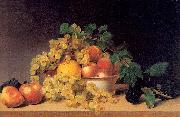Peale, James Still Life with Fruit on a Tabletop Spain oil painting artist